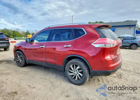 2014 Nissan Rogue S z USA, uszkodzony, nr VIN 5N1AT2MT5EC818921